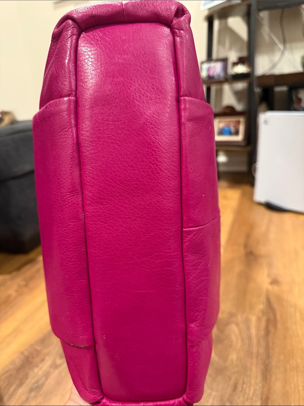Coach Madison Isabelle Magenta Leather Shoulder/Crossbody Bag (#21224)(EUC) - Picture 8 of 17
